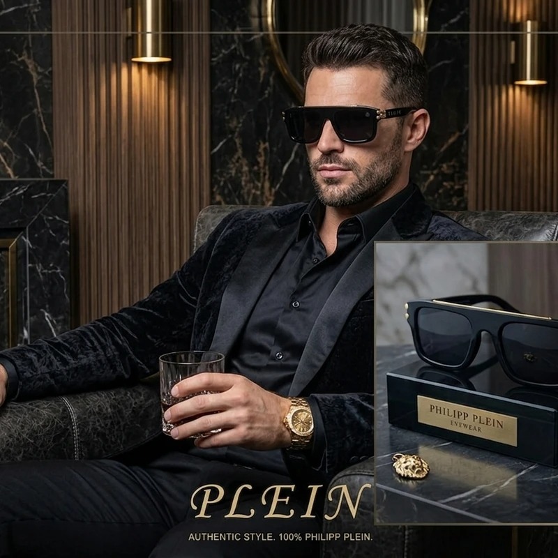 PHILIPP PLEIN Gold Black Bold_img_1