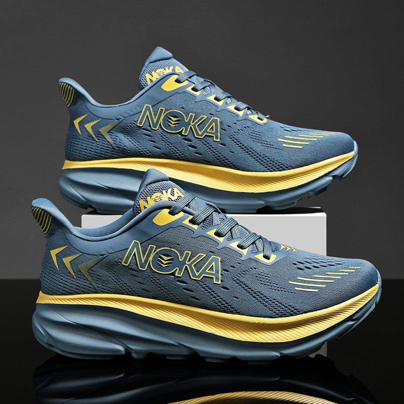 Men's Running Shoes Jogging Breathable Mesh Cushioning Light Weight Sneakers - S-32