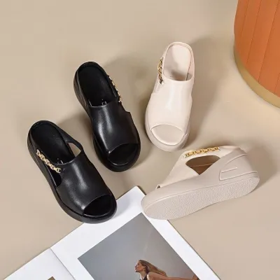 New Summer Style Women's Shoes Thick-Soled Wedge Heel Sandals - L-01_img_7