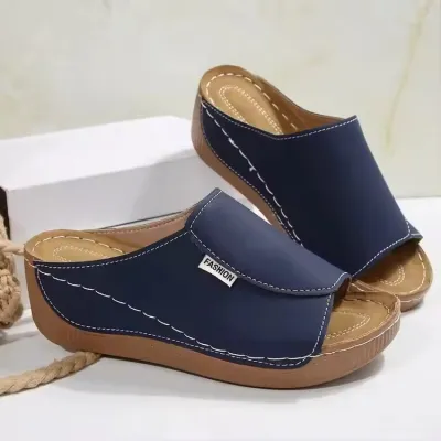 New Summer Style Women's Shoes Casual Thick Heel Sandals - L-02_img_3