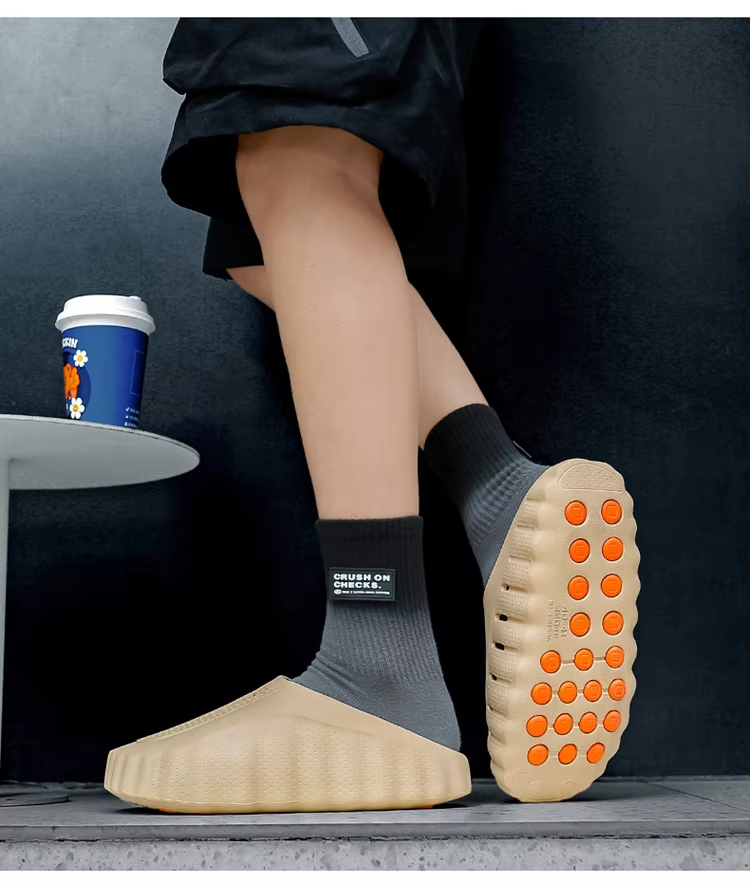 Trendy Slippers Massage Thick Sole Anti-Slip Casual Slides - S-60_img_3