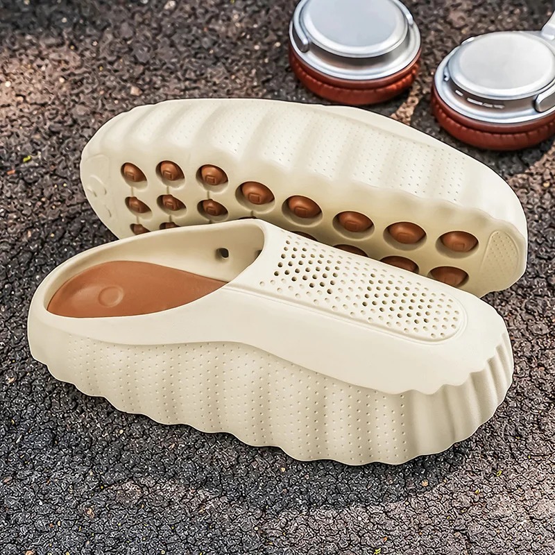 Trendy Slippers Massage Thick Sole Anti-Slip Casual Slides - S-60_img_2