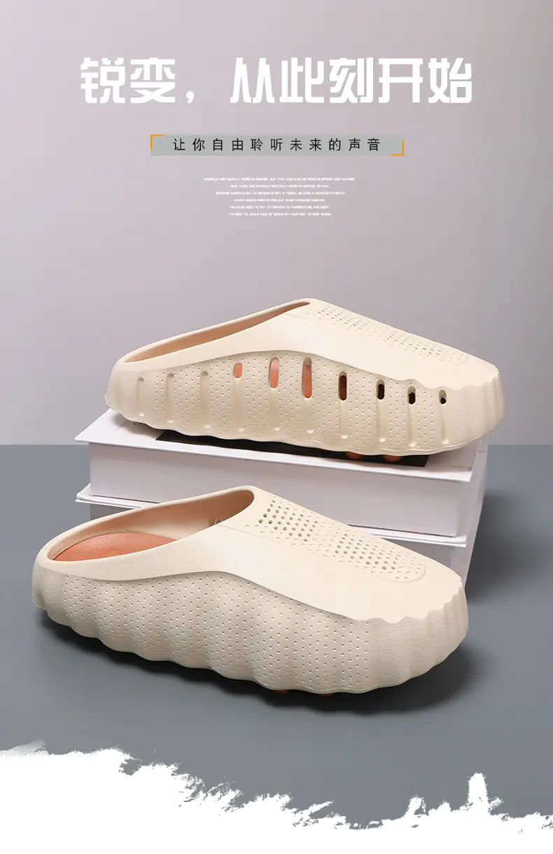 Trendy Slippers Massage Thick Sole Anti-Slip Casual Slides - S-60_img_4