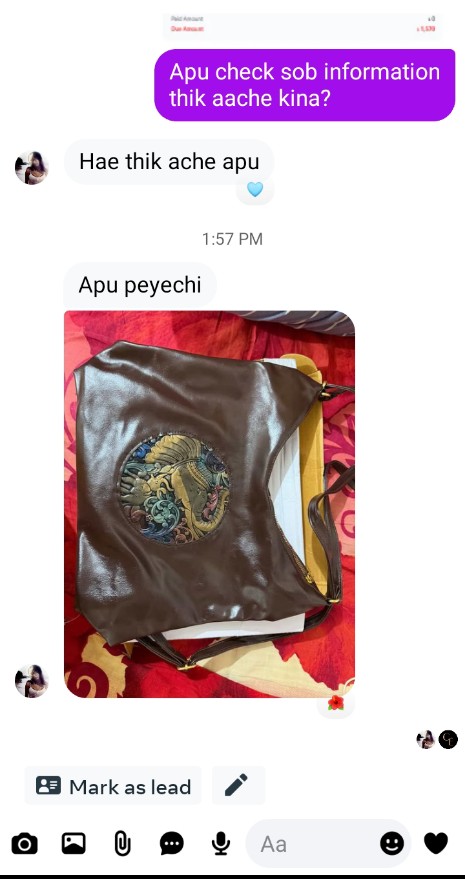 Customer review