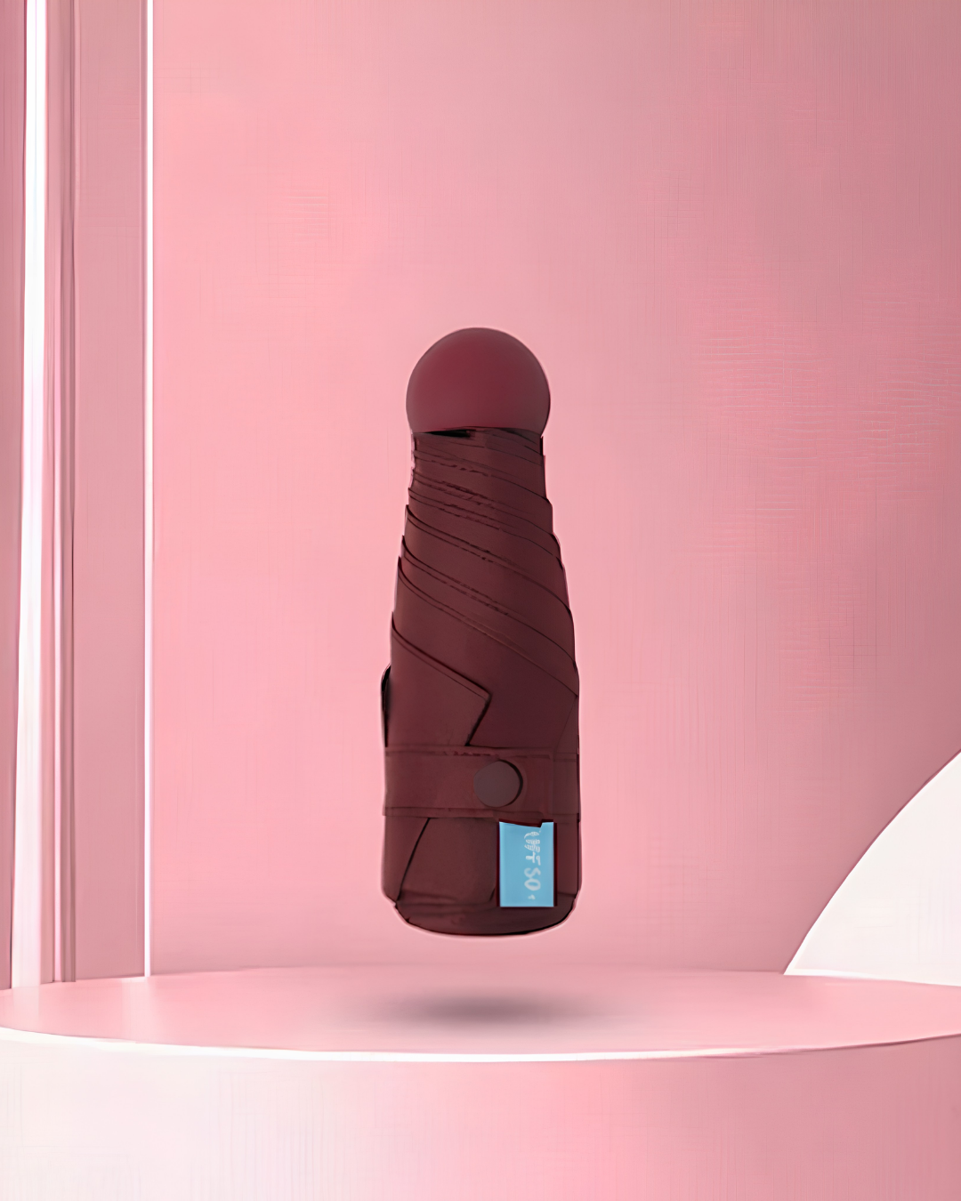 Mini Capsule Umbrella (Phone-Sized) – Ultra-Lightweight, Pocket-Sized Travel Parasol_img_2