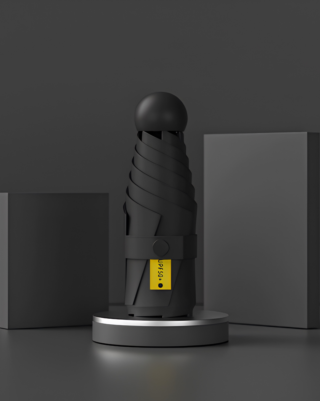 Mini Capsule Umbrella (Phone-Sized) – Ultra-Lightweight, Pocket-Sized Travel Parasol