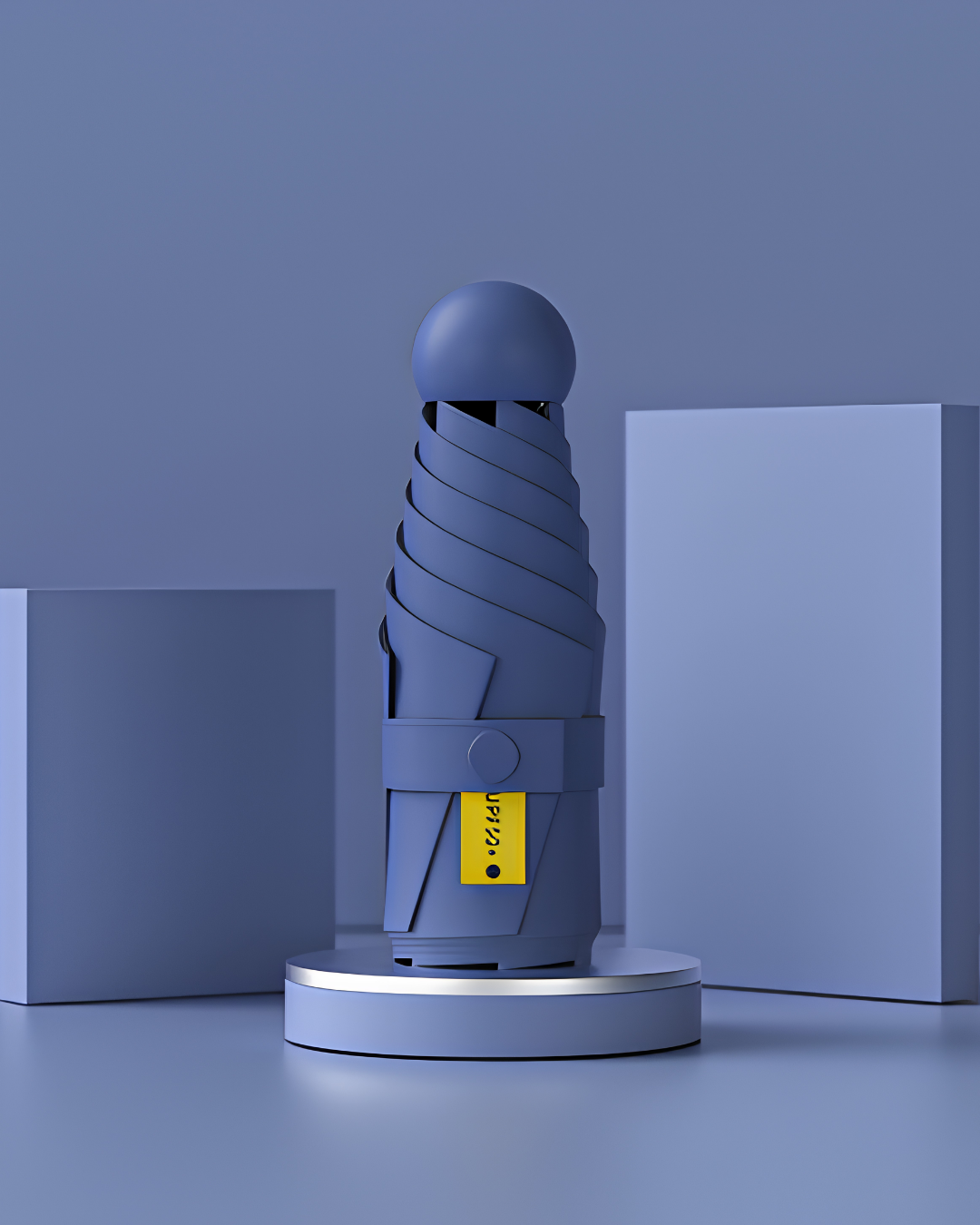 Mini Capsule Umbrella (Phone-Sized) – Ultra-Lightweight, Pocket-Sized Travel Parasol_img_4
