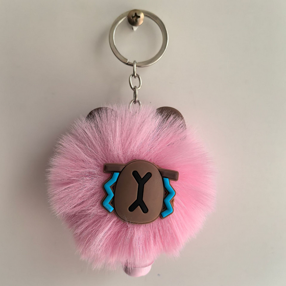 Kawaii Hairball Plush Keychains_img_1