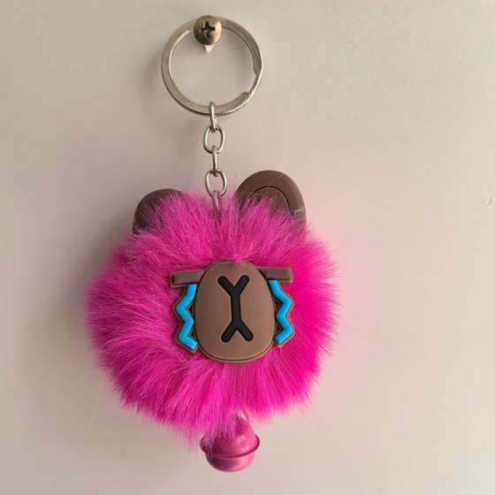 Kawaii Hairball Plush Keychains_img_2