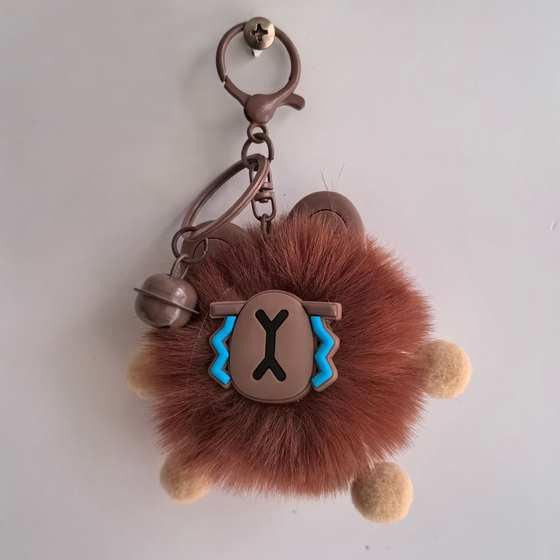 Kawaii Hairball Plush Keychains_img_3