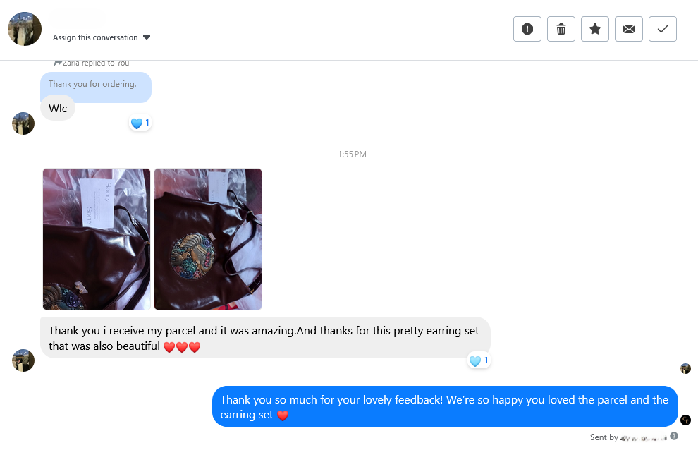 Customer review
