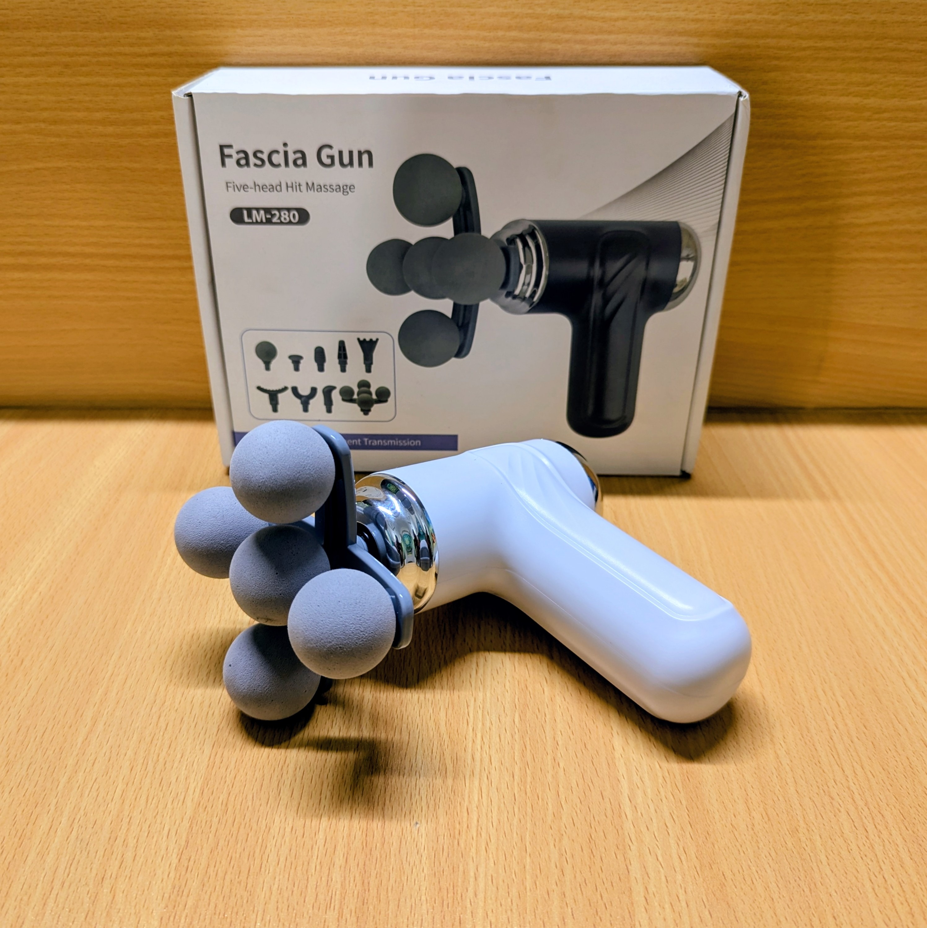 LM-280 Five-Head Fascia Massage Gun thumbnail 2