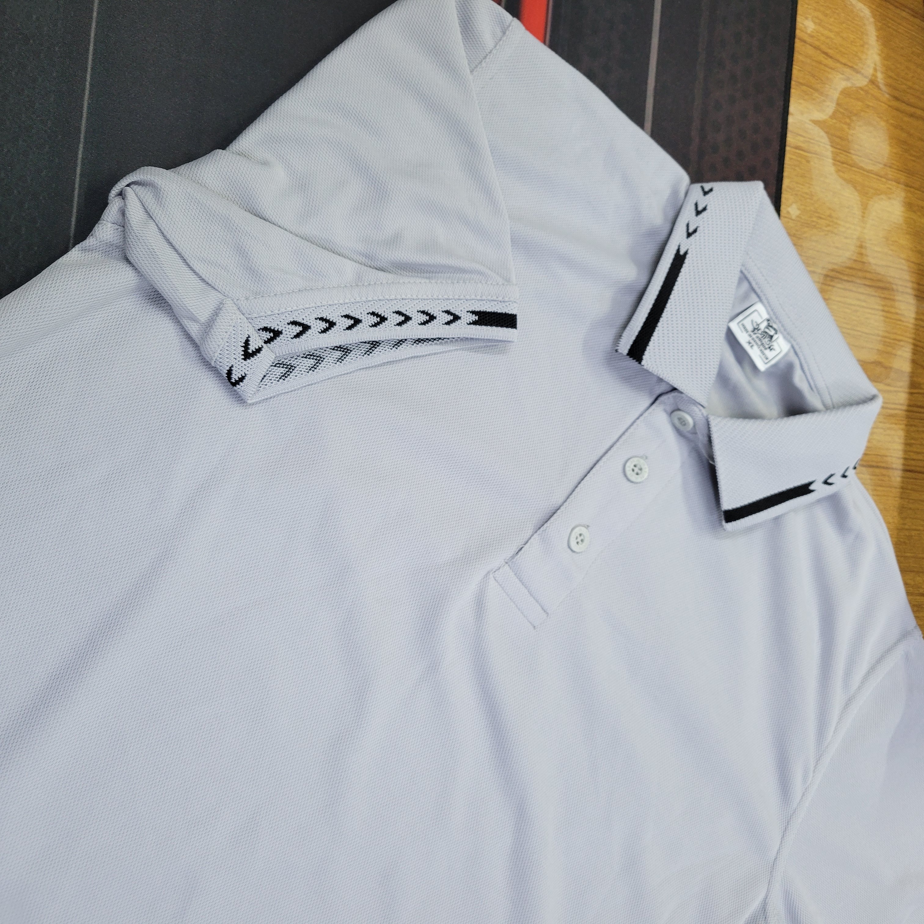 Ash Premium Mesh Polo - Image 1