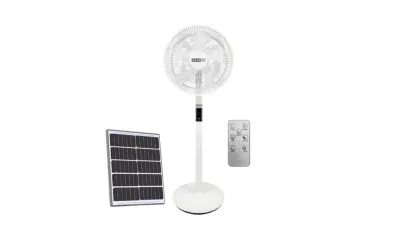 GearUP GP90 – 14 inch Premium Rechargeable LifePO4 + BLDC AC+ DC+ Solar Stand Fan (Without Solar Panel)_img_0