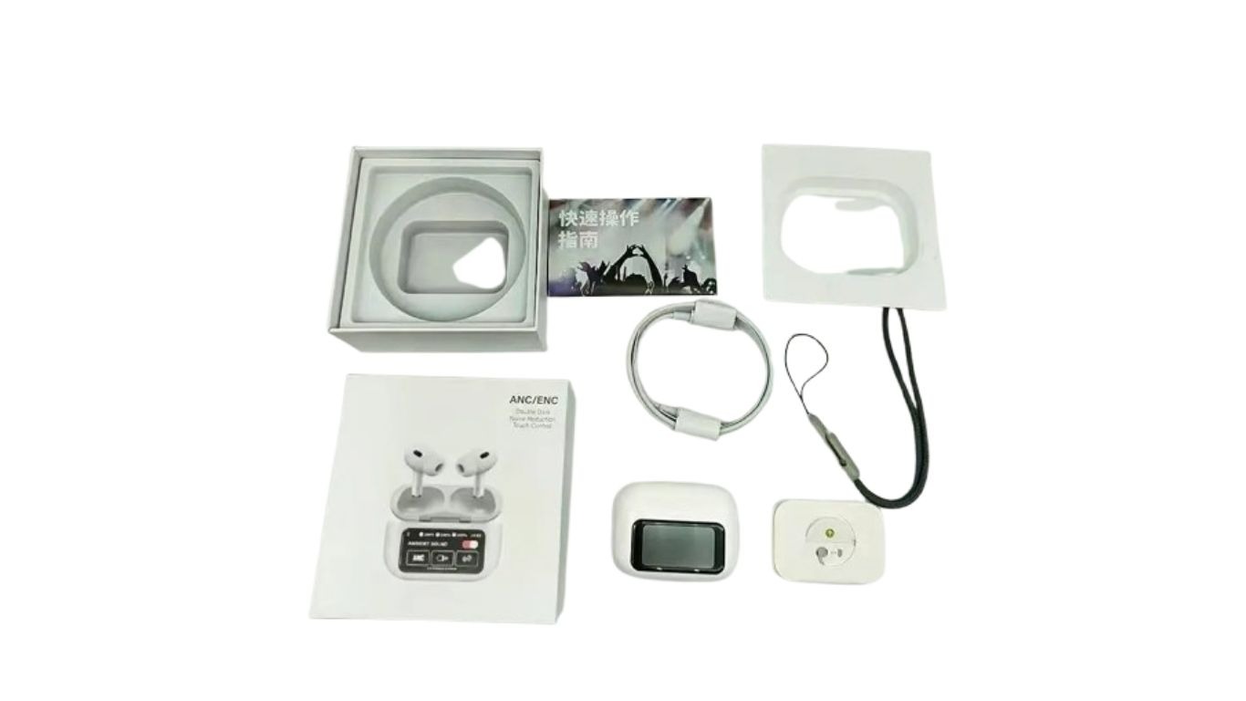A9 Pro ANC Touch Screen Display Earbuds_img_1