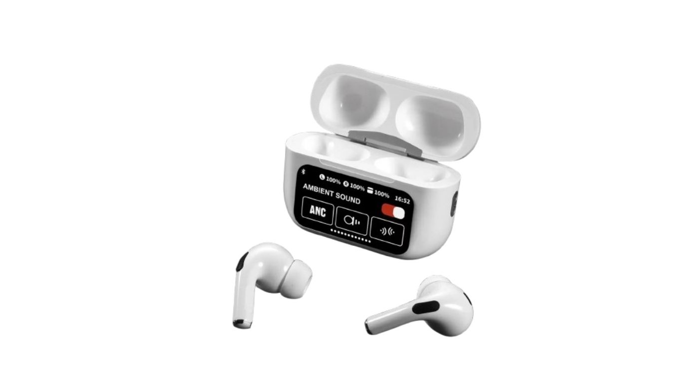 A9 Pro ANC Touch Screen Display Earbuds_img_0
