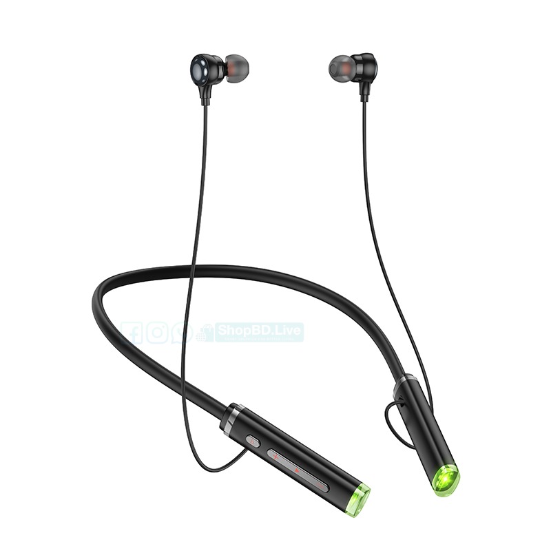 Hoco ES72 Sport Bluetooth Neckband V5.4 RGB Long Battery | Price in BD_img_4