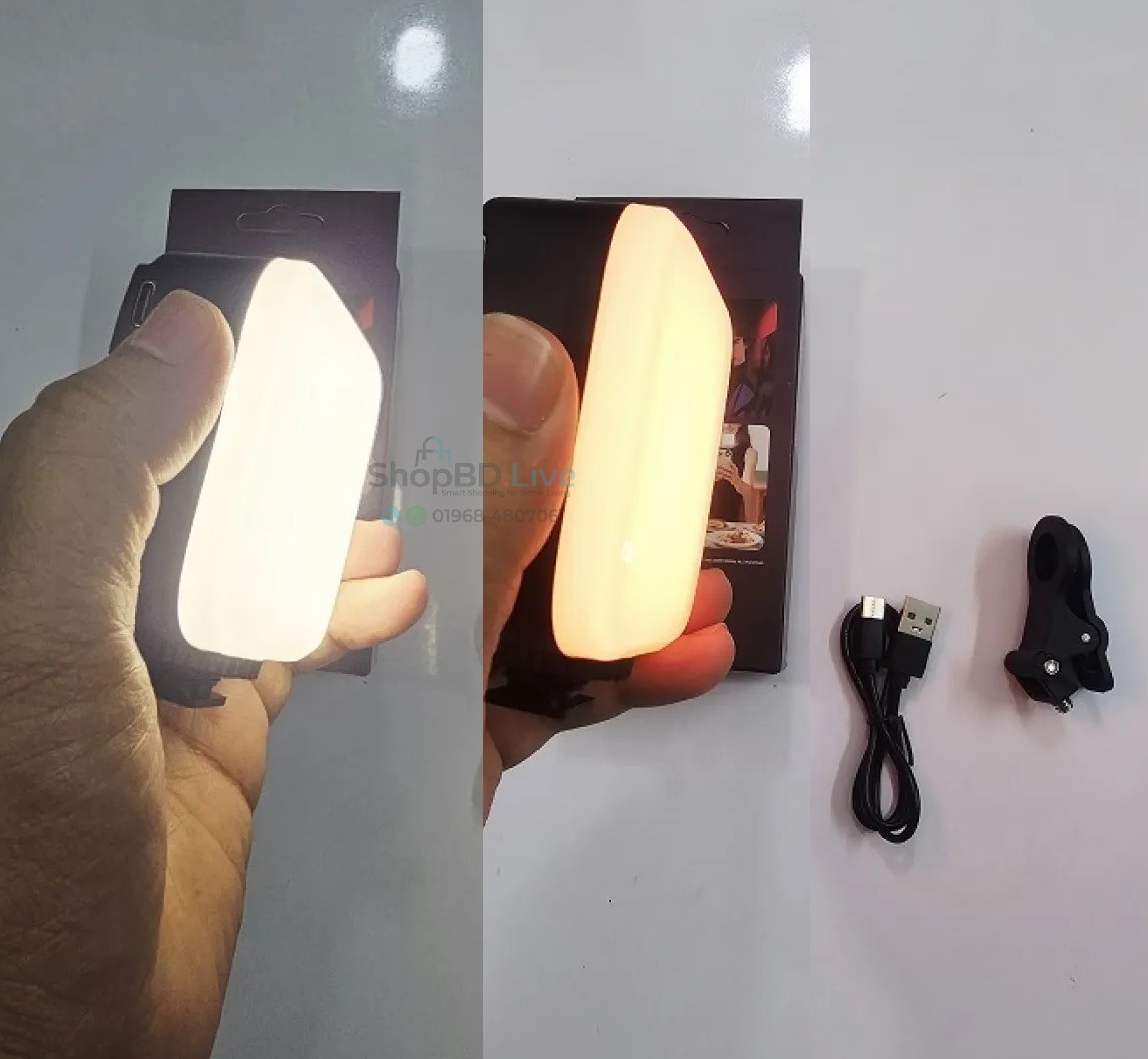 MJ-88 RGB LED Video Light Rechargeable Pocket Fill Light MJ-88 RGB LED MJ88 RGB LED Video Light Rechargable_img_1