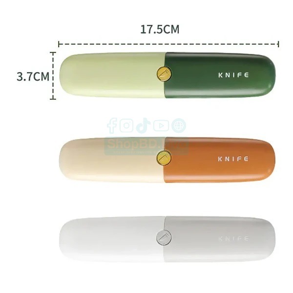 2 in 1 Multifunction Stainless Steel Fruit Knifeee and Peeler Portable Fruit & Vegetable Dual Use Cutter Peeling Tool Apple Peeler Potato Peeler Julienne Peeler Travel Kitchen Knifeee with Protective Cover Ergonomic Handle for Home Kitchen Outdoor Camping_img_4