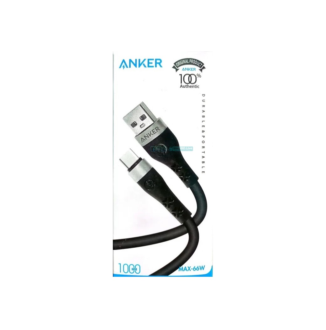 ANKER USB A to C cable| QC 3.0| 3A Type C Fast Charging Cable_img_0