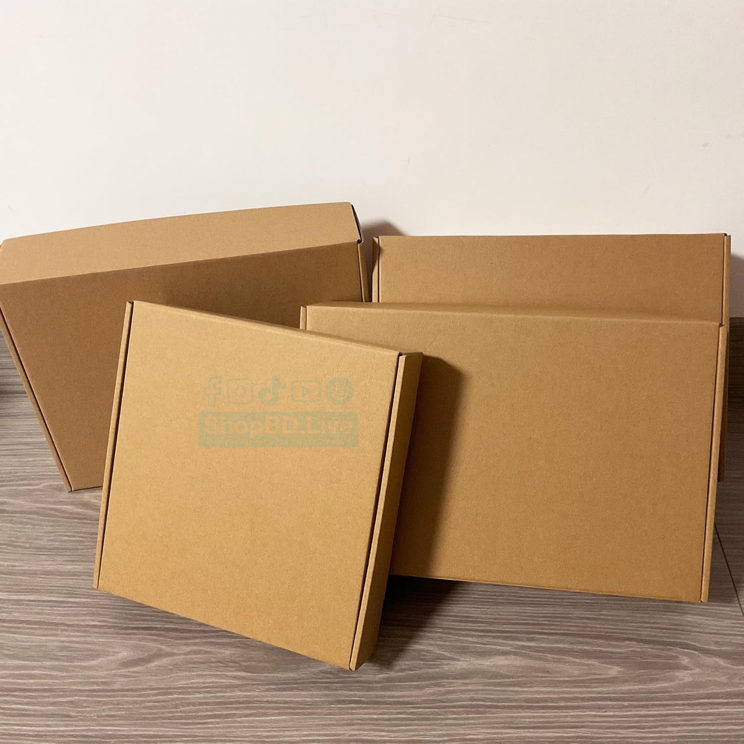 5 Pcs Die Cut Folding Type Courier Box 13 x 10 x 3 Inch | Brown Small Mini Mailer Packaging Shipping Box Boxes E-commerce Packaging Business Parcel Box 13" x 10"x 3" Gift Birthday Wedding Book Literature Product Small Carton 13x10x3 in box 13103 Packaging Material_img_3
