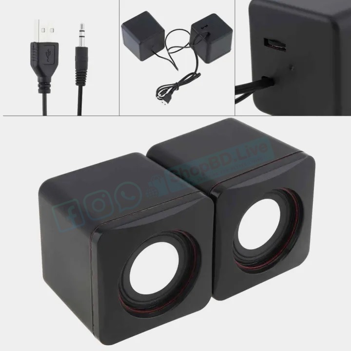 Multimedia Mini Speaker Small Speaker Home Desktop Notebook Mini Multimedia USB Wired Audio Laptop 2.0 Wholesale_img_2