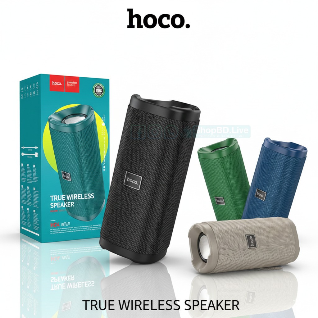 Hoco HC4 True Wireless Waterproof Bluetooth Speaker 10W | Price in BD_img_0