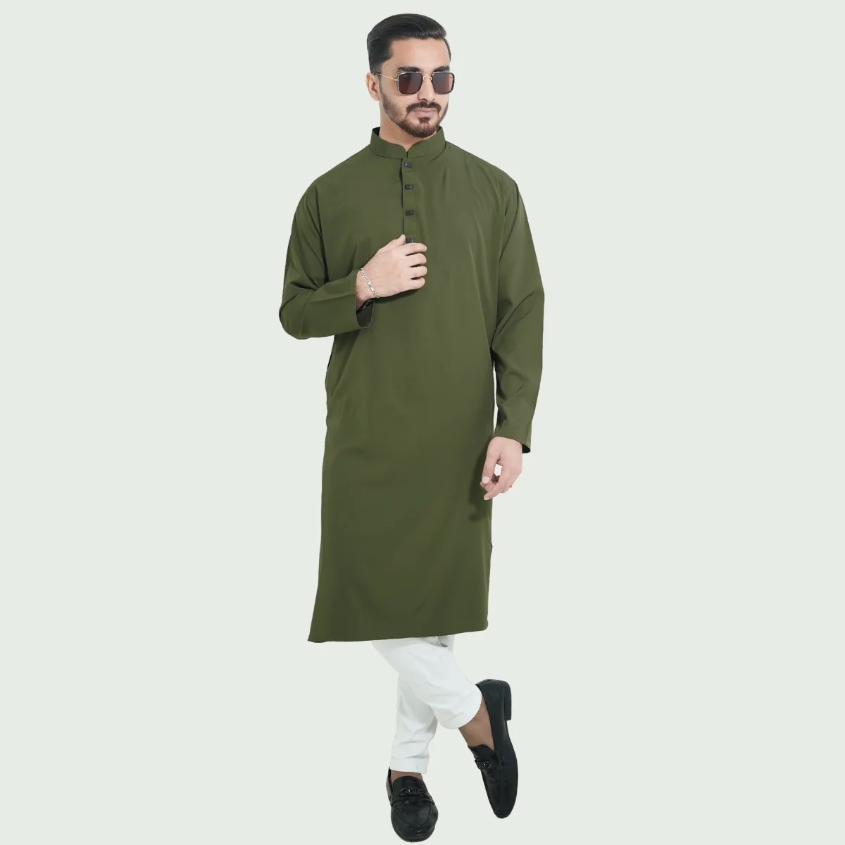 প্রিমিয়াম চাইনা মাইক্রো স্টিচ পাঞ্জাবি + ফ্রি আতর গিফট🎁_img_4