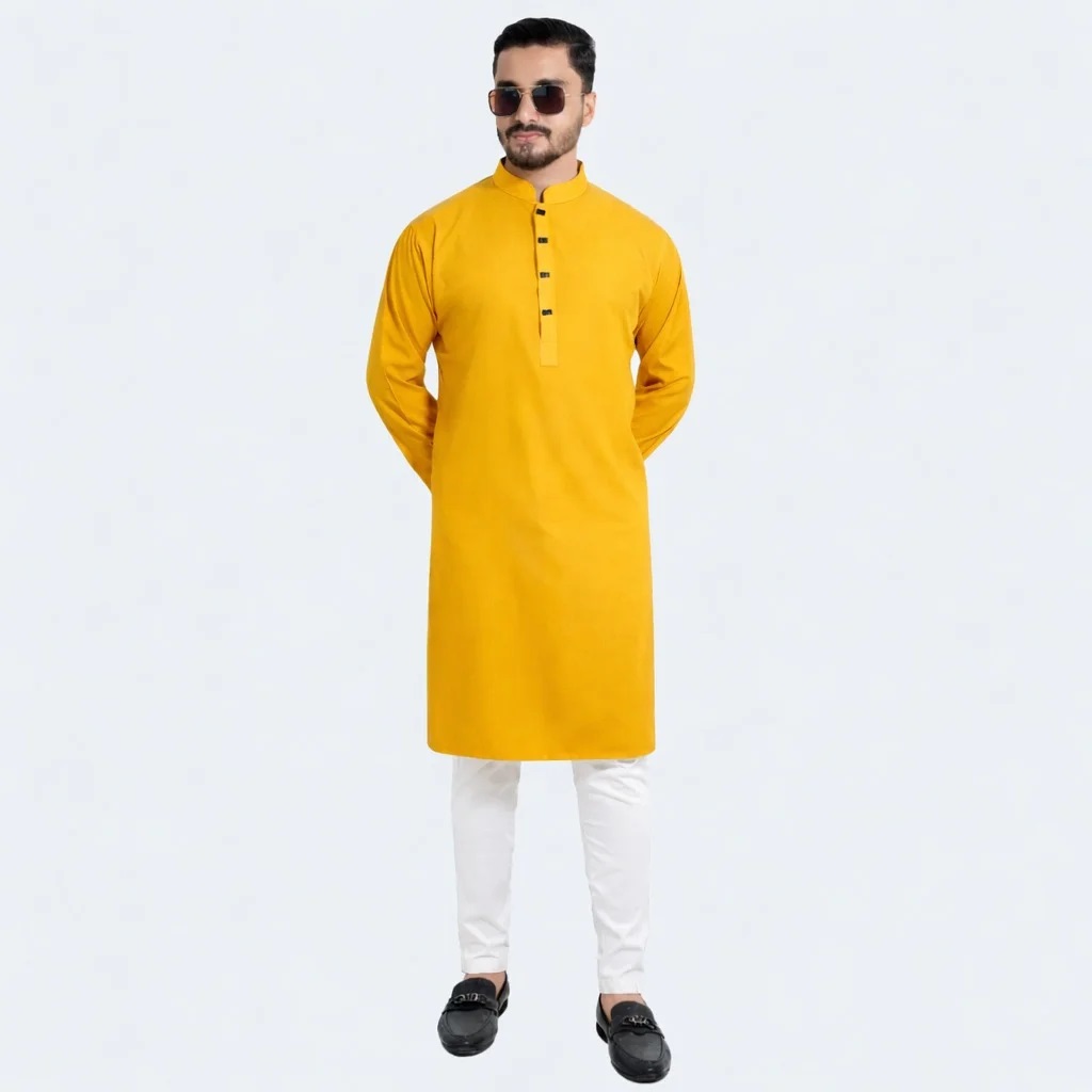 প্রিমিয়াম চাইনা মাইক্রো স্টিচ পাঞ্জাবি + ফ্রি আতর গিফট🎁_img_9