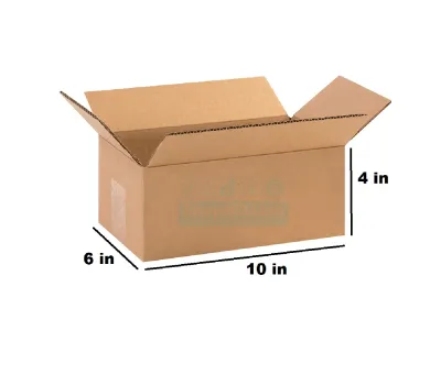 Packaging Meterial - 10 Pcs Die Cut Carton Small Mini Box Size: 10" × 6" × 4" inch Carton Box 10 × 6 × 4 inch_img_1