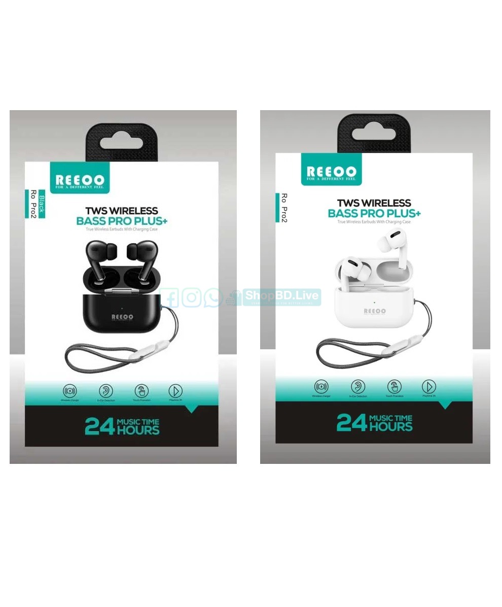 Reeoo RO Pro2 Bluetooth Earbuds Reeoo ANC & ENC Airpods 24 Hours_img_0