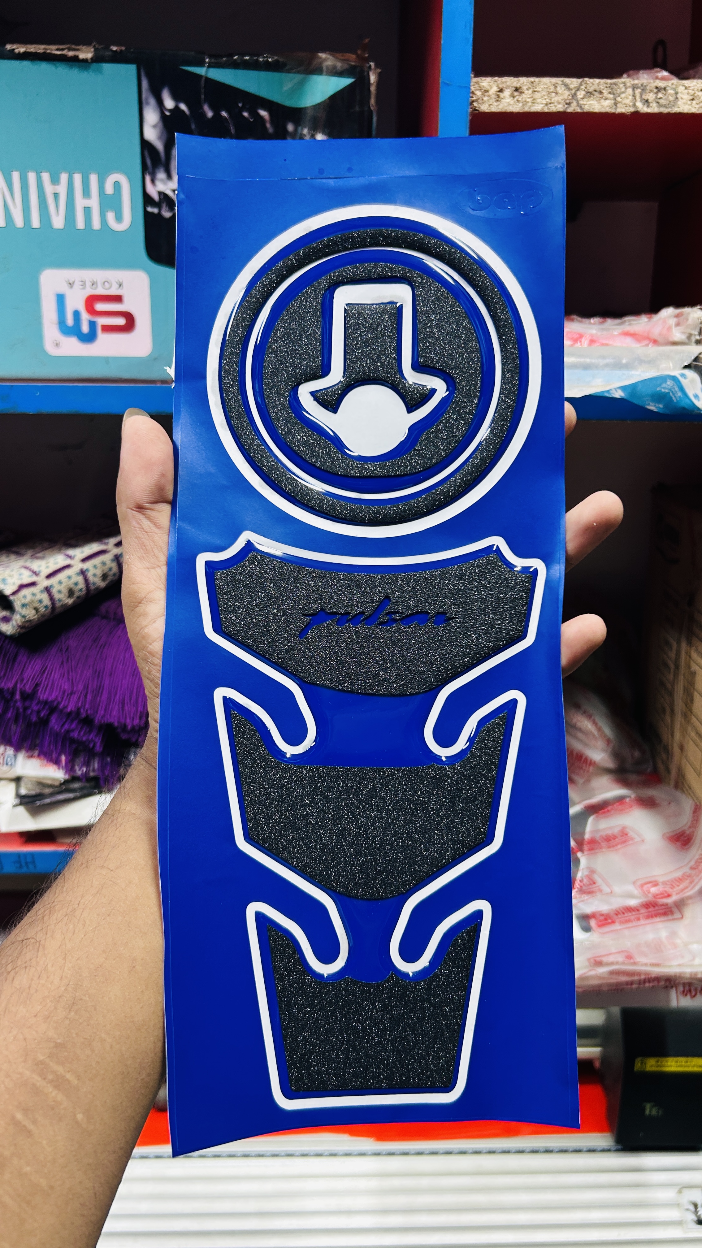 Premium Tanky Pad Sticker For Pulser All Model