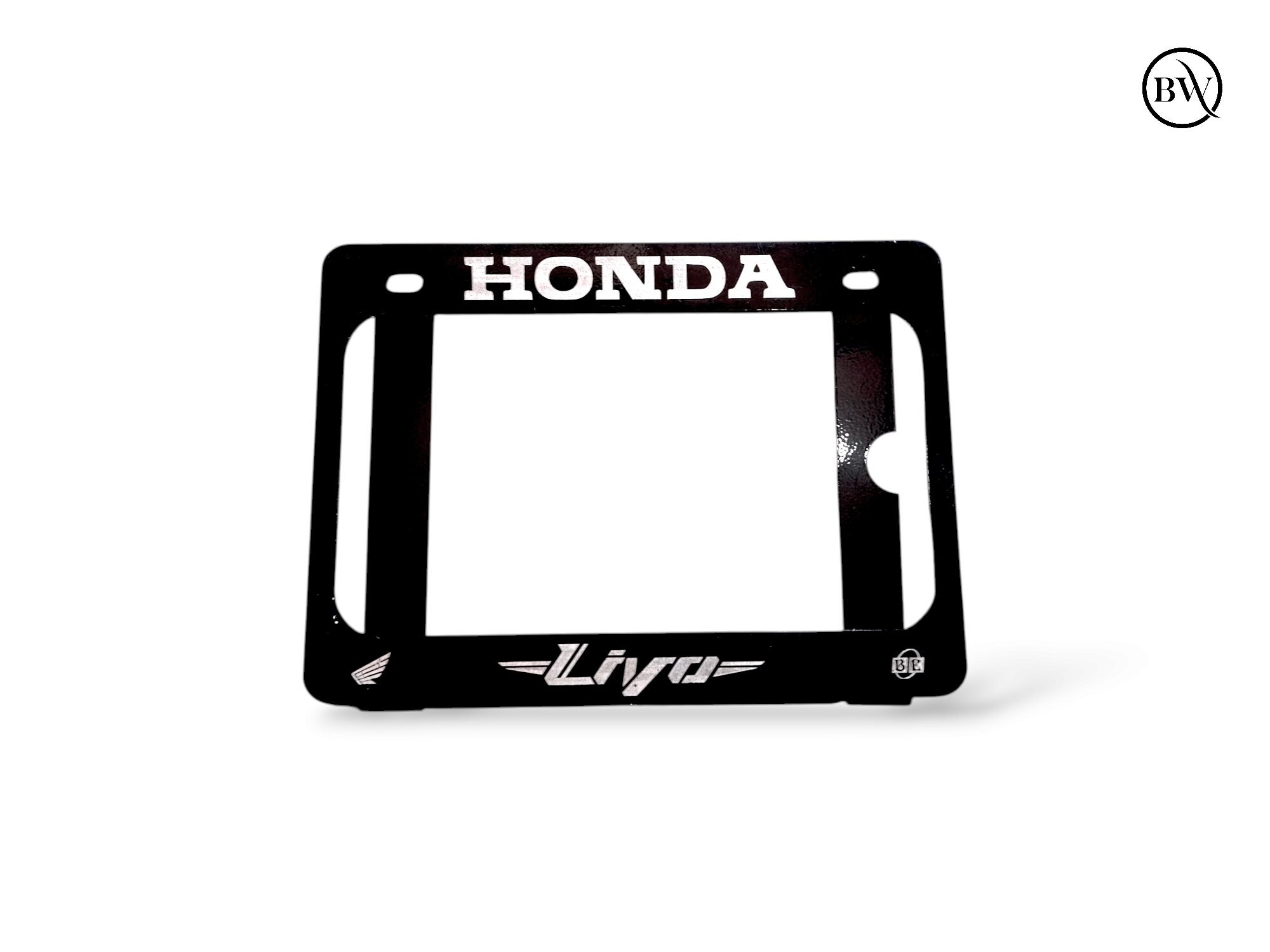 Premium Rear Name Plate Frame For Honda Livo_img_0