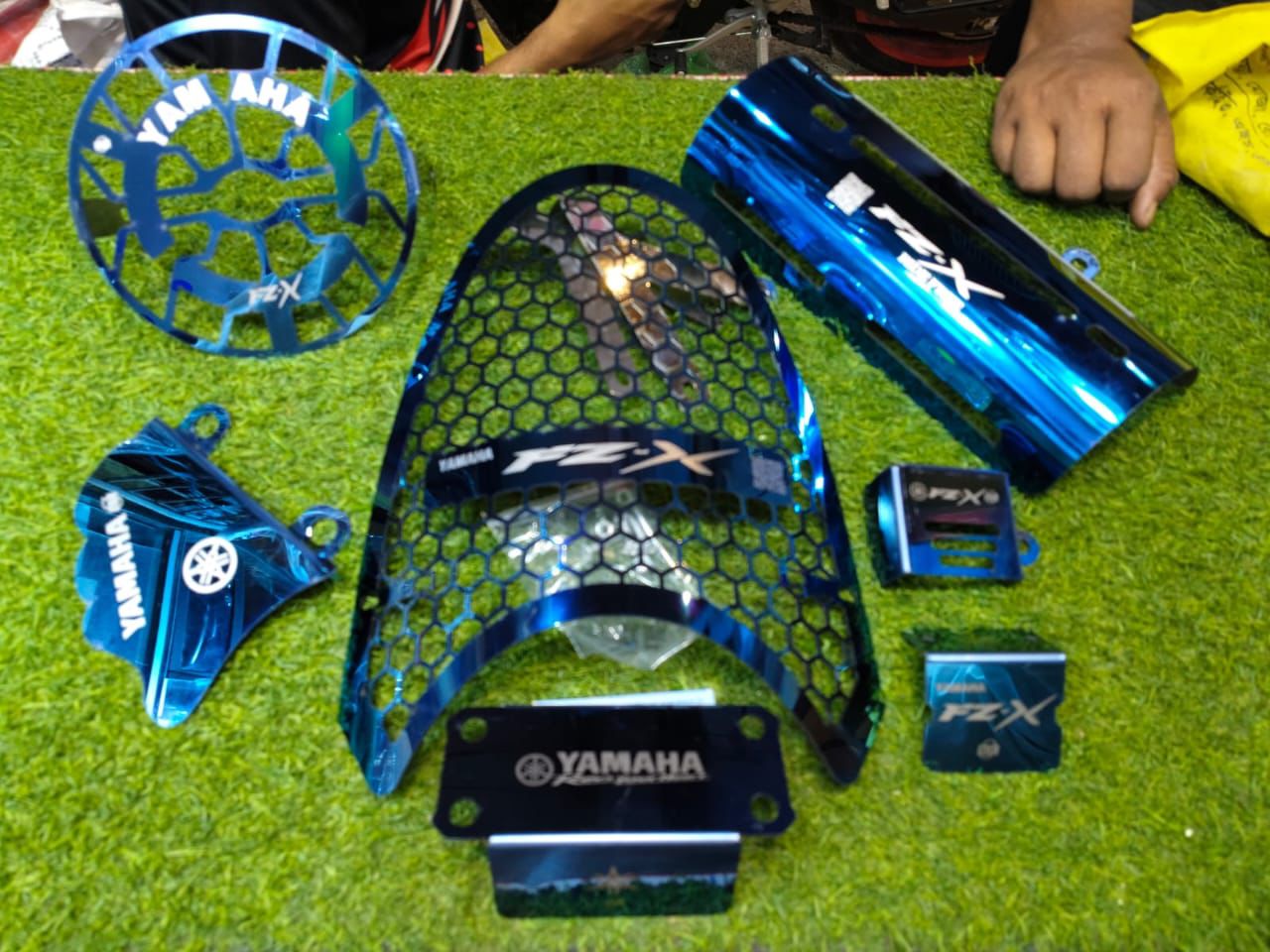 Premium Blue Combo Package For Yamaha FZ-X