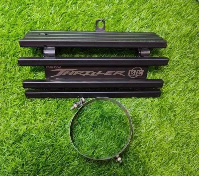 Premium Black Silencer Gourde For Hero Thriller 160R & 160R 4v_img_0