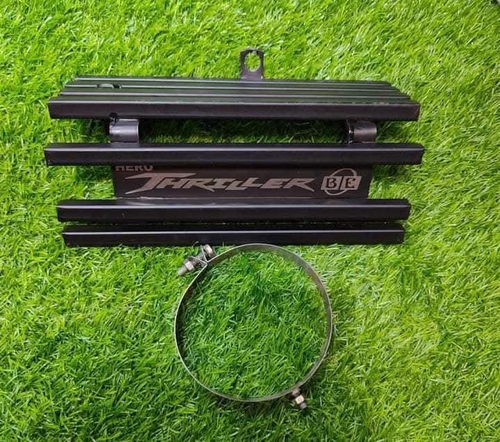 Premium Black Silencer Gourde For Hero Thriller 160R & 160R 4v_img_0