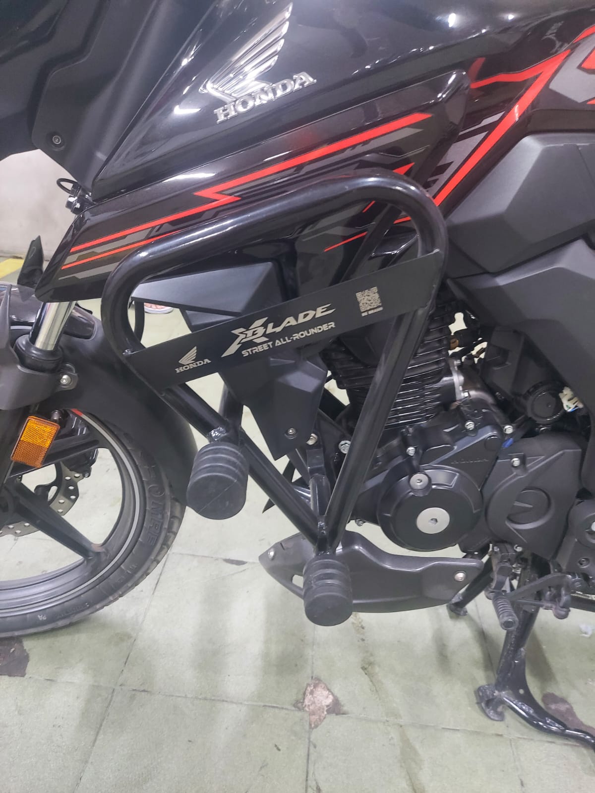 Premium Heavy Stylish Bumper For Honda X-Blade_img_2