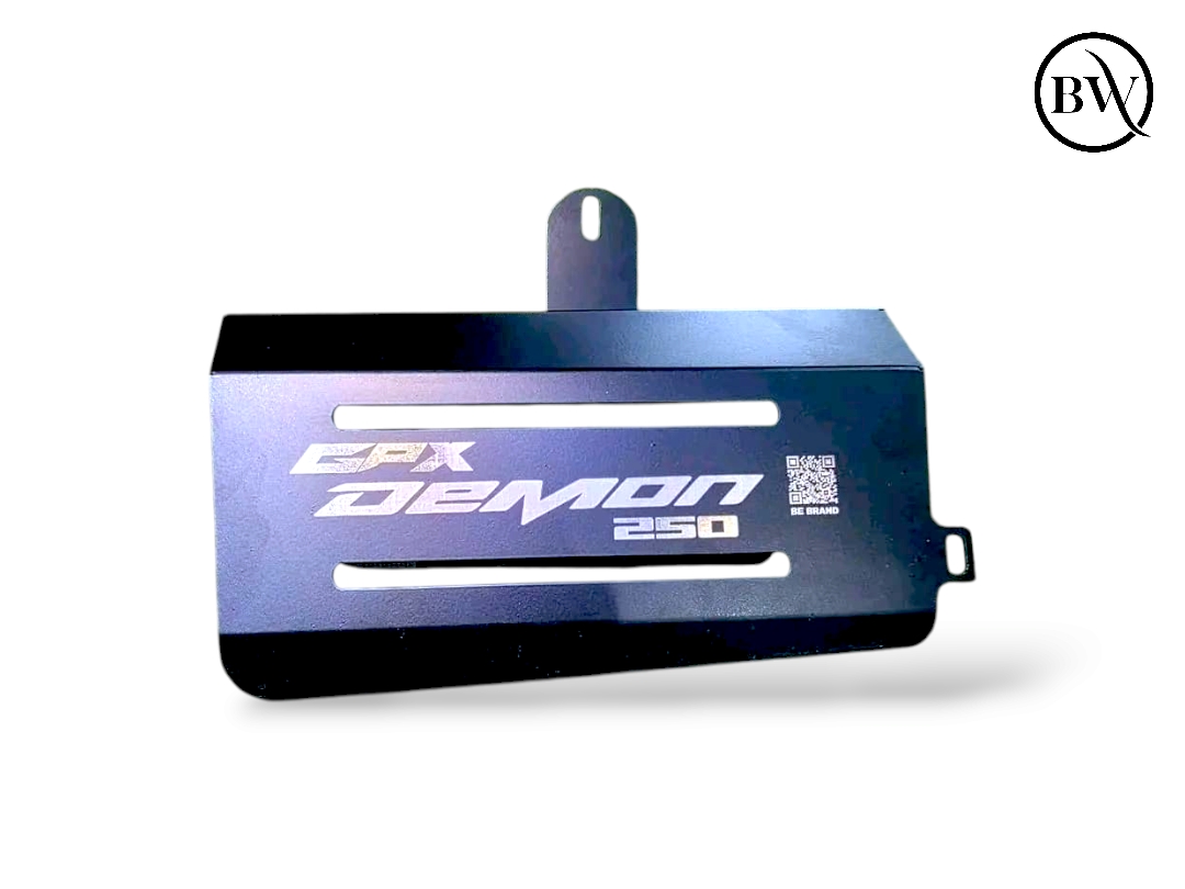 Premium Black Silencer Cover For GPX Demon 250GR_img_0