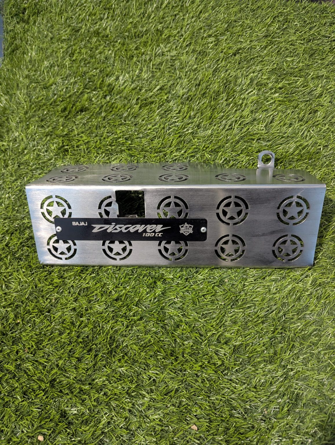 Premium SS Star Silencer Gourde For Discover 100 & 125 Old Model_img_1