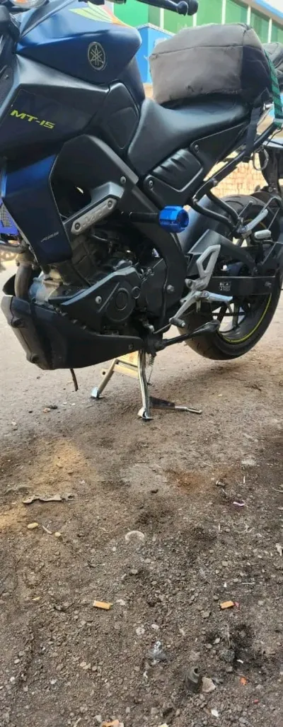 Premium SS Double Stand For Yamaha MT-15_img_1