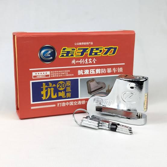 Premium Red Box Disc Lock (3 Keys)_img_0