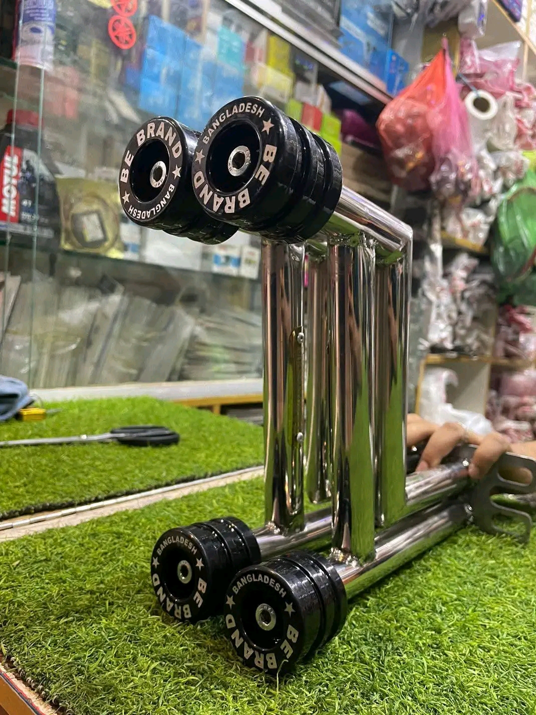 Premium Full SS Nagin Bumper For All Model Bike