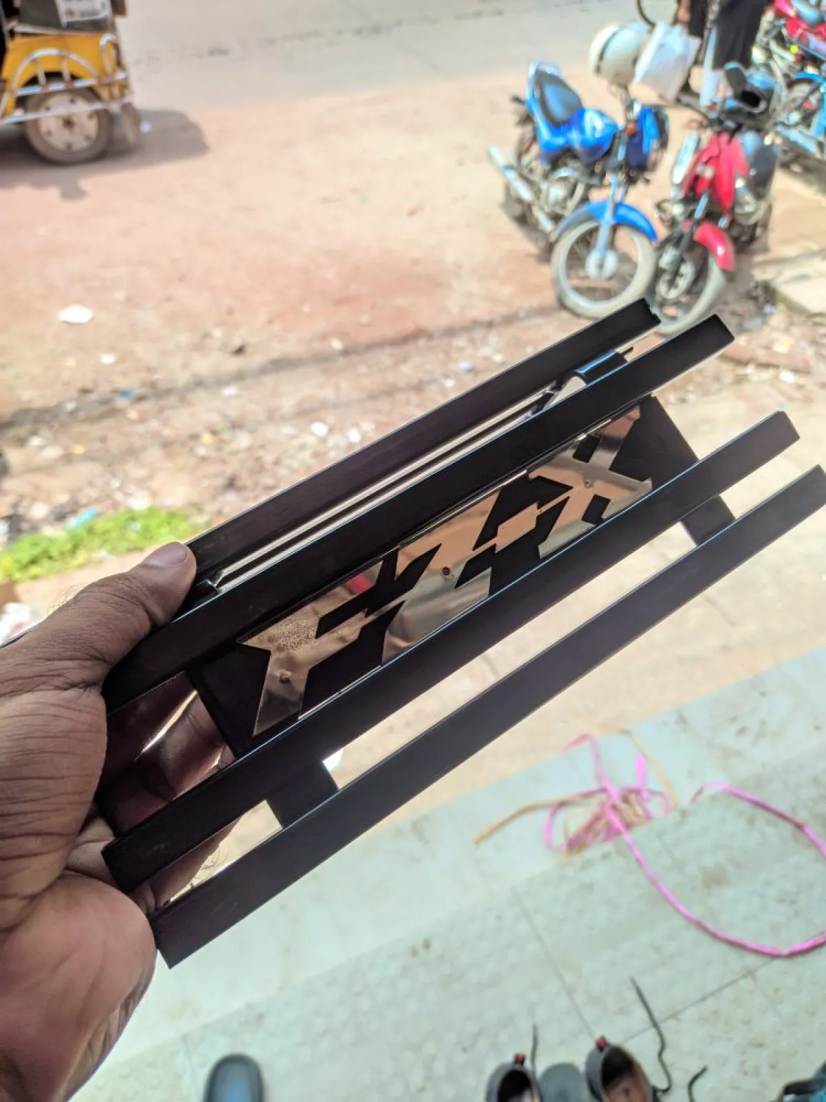 Premium Black Heavy Silencer Gourde For Yamaha FZ-X