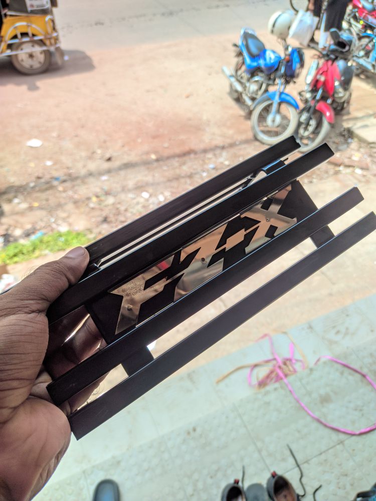 Premium Black Heavy Silencer Gourde For Yamaha FZ-X