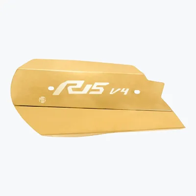Premium CNC Silencer Cover (Golden) For R15 V4_img_0
