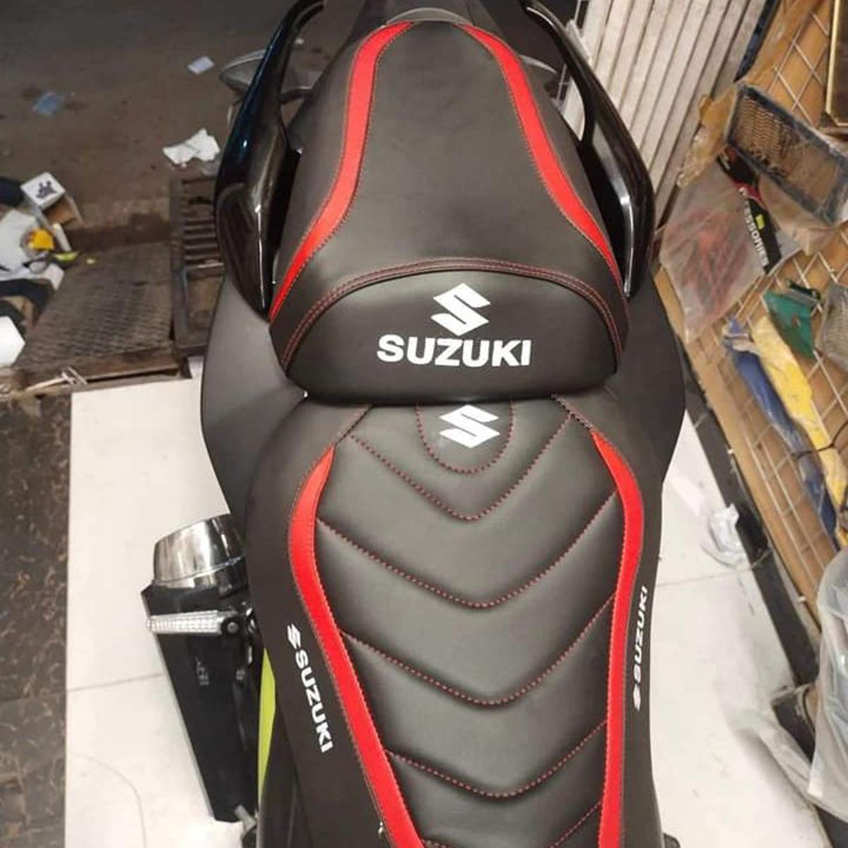 Premium Seat Cover For Suzuki Gixxer FI ABS & SF ABS