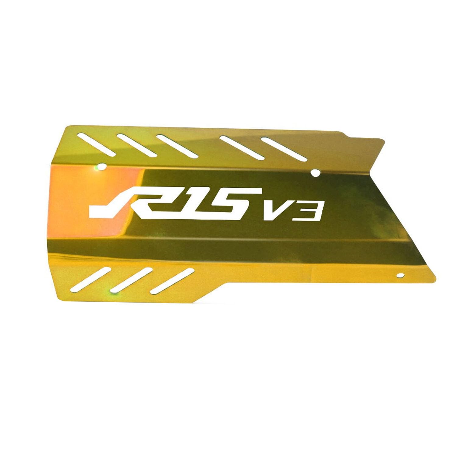 Premium CNC Silencer Cover (Golden) For R15 V3