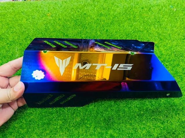 Premium CNC Silencer Cover (Multi Colour) For Yamaha MT-15