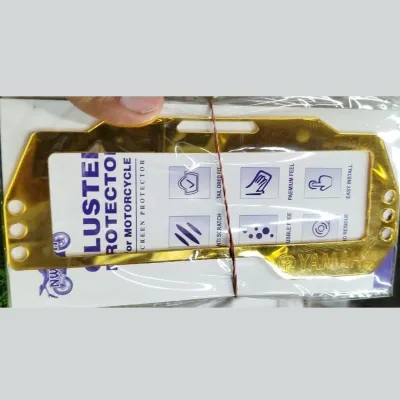 Premium Golden Meter Protector For Fzs V4 & R15 v3 & MT-15_img_0