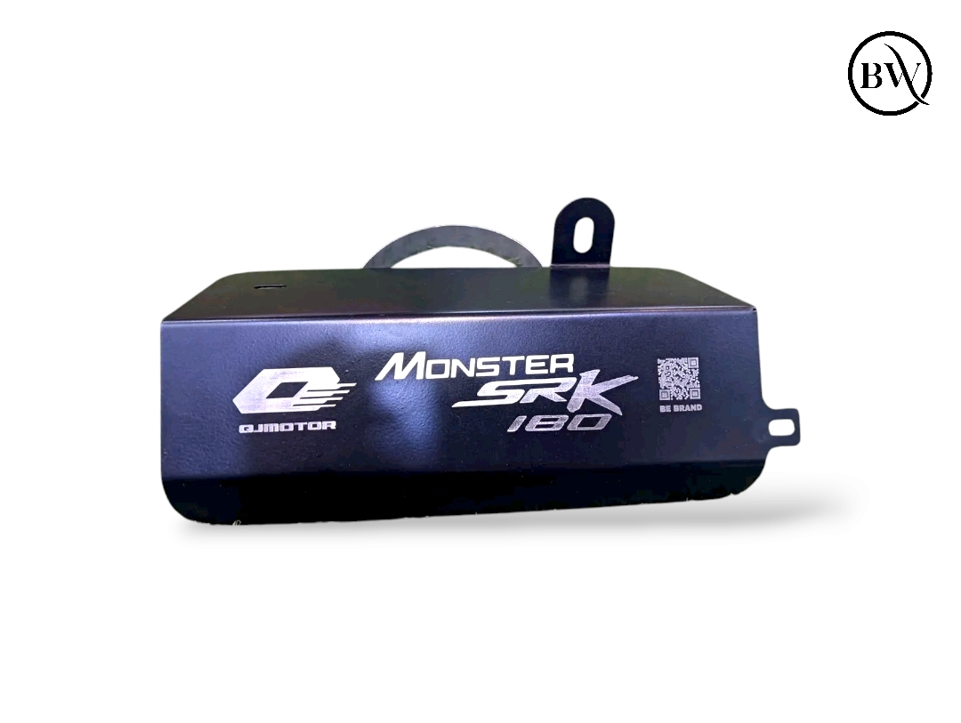 Premium Black Silencer Cover For Monster SRK 180